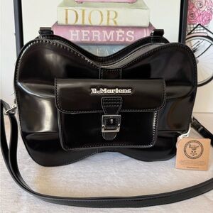 New Dr Martens Black Bow bag crossbody backpack